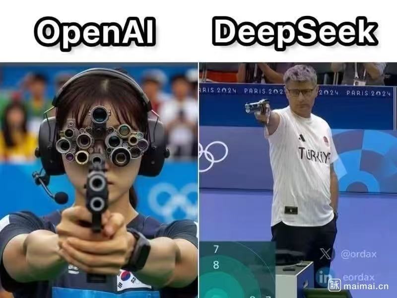 DeepSeek和openAI的区别