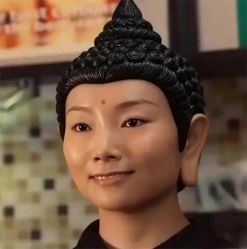 紧急通知，紧急通知，各连锁餐饮门店，请马上打印上图贴在店门口，她是唯一能克制老罗的人。